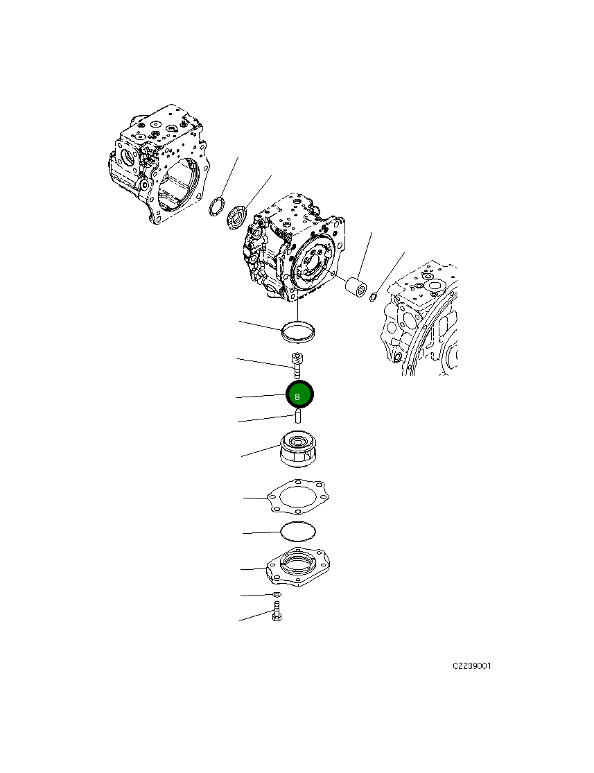 Болт 01252-91650 Komatsu