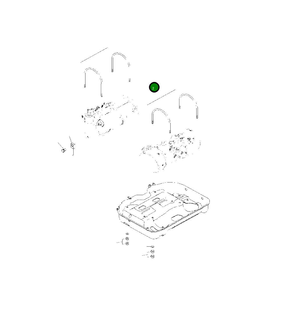 Болт 2A7-01-11021 Komatsu