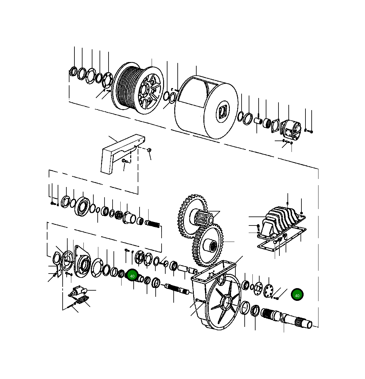Болт 135 297  Komatsu