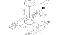 Крышка 22B-30-11610 Komatsu