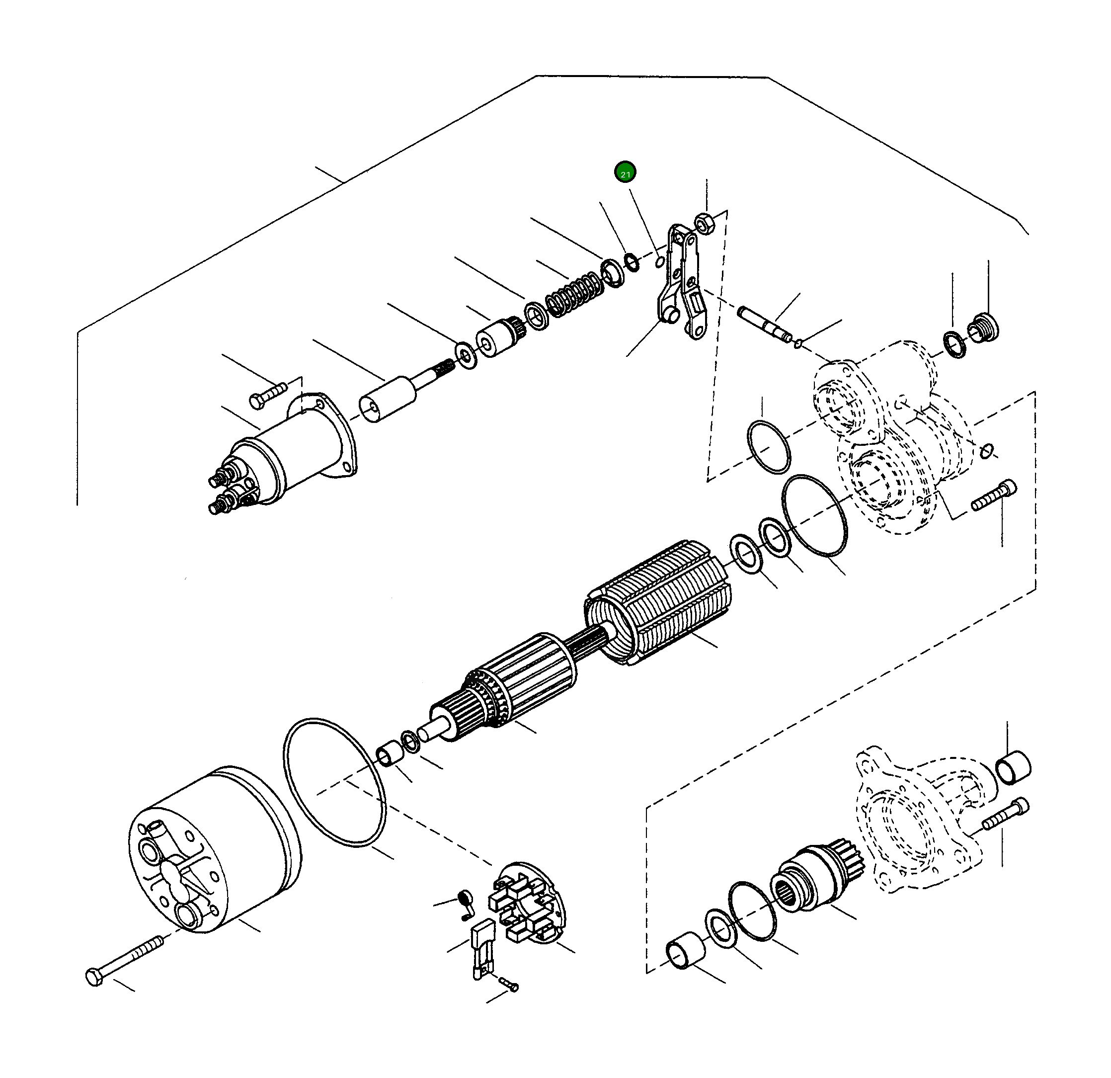 Кольцо уплотнительное (O-Ring) 419-813-HP21 Komatsu