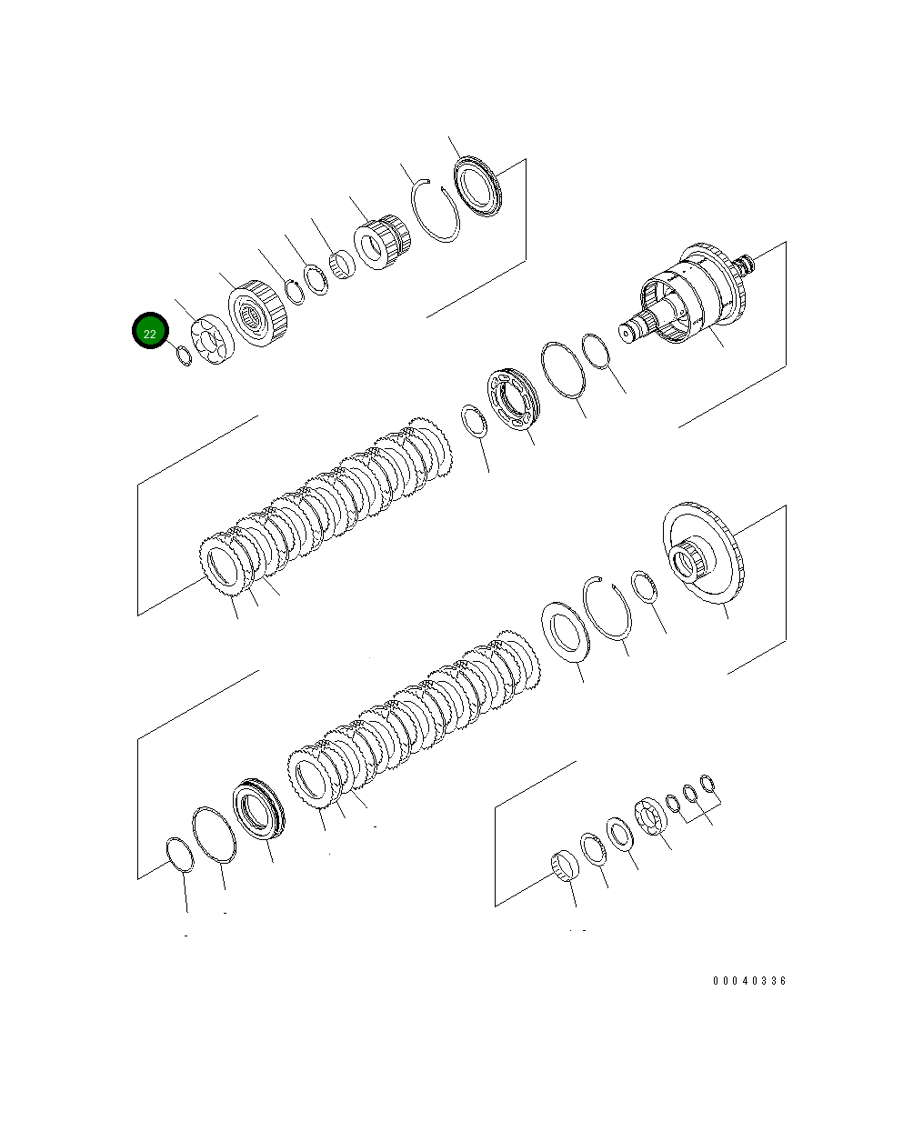Кольцо (K1) 714-12-39230 Komatsu
