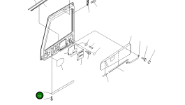 Крышка 56B-54-14560 Komatsu