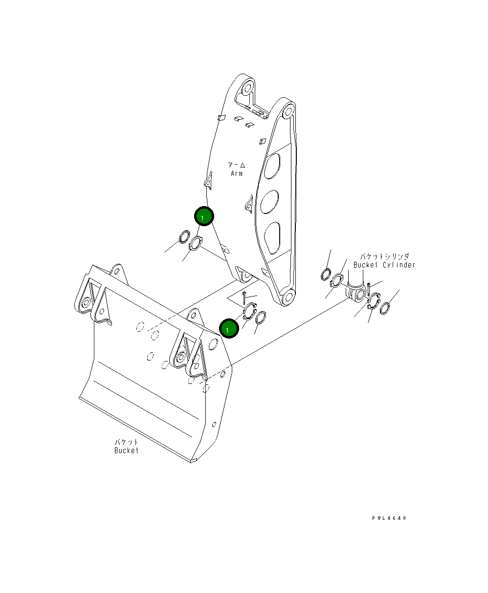 Кольцо DM62092440 Komatsu
