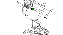 Крышка 22P-54-12920 Komatsu