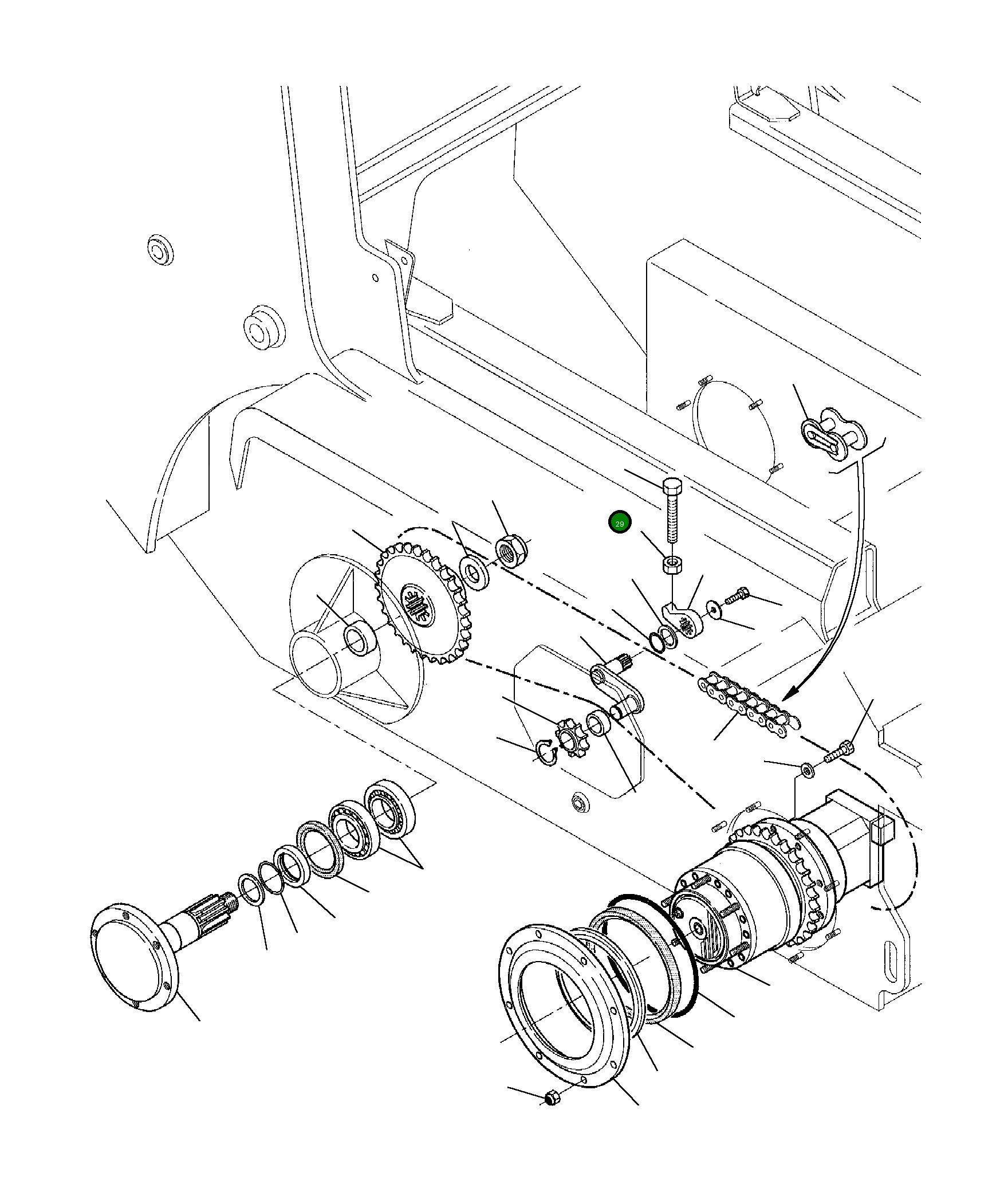 Болт 338806612 Komatsu
