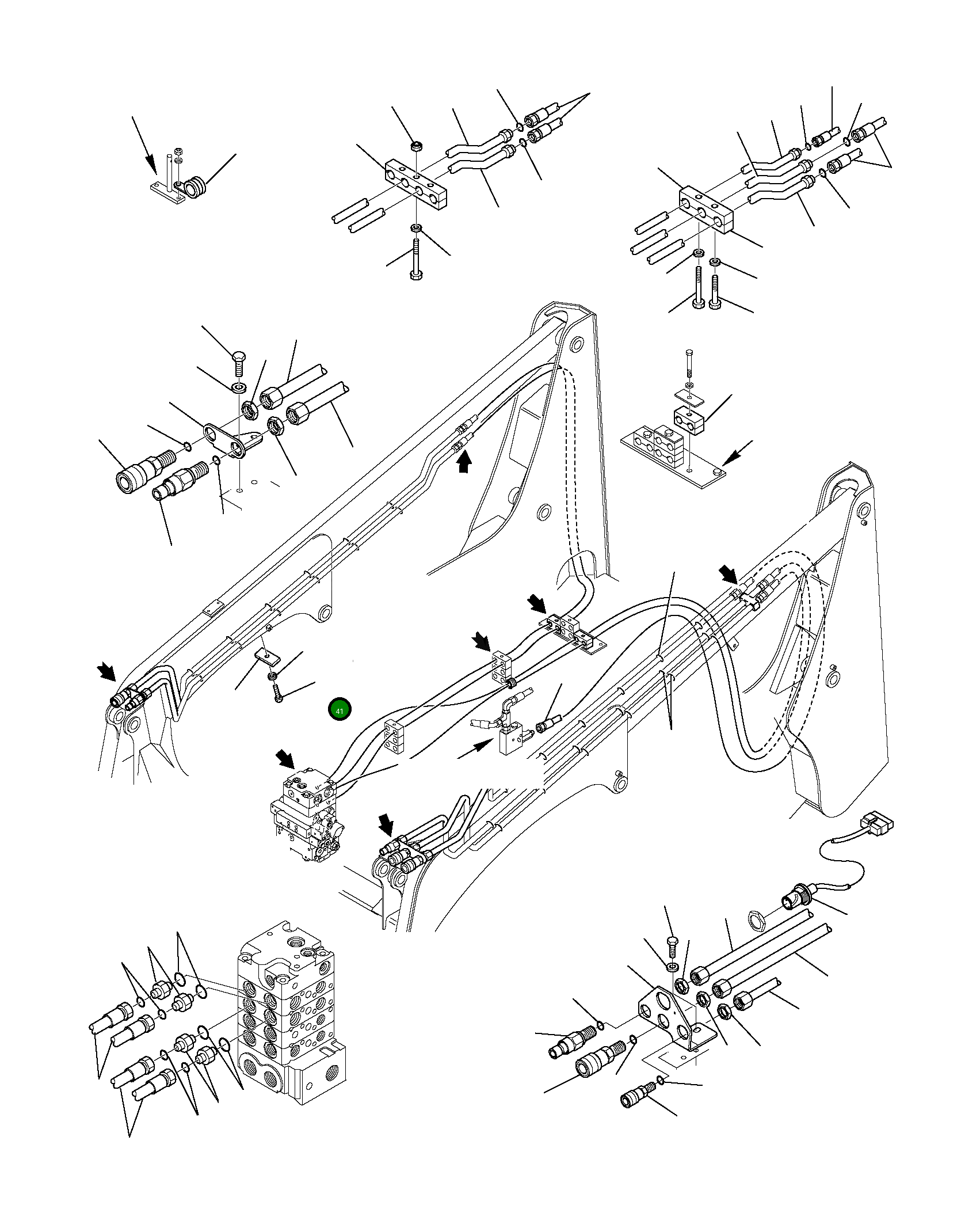 Болт 801015550 Komatsu