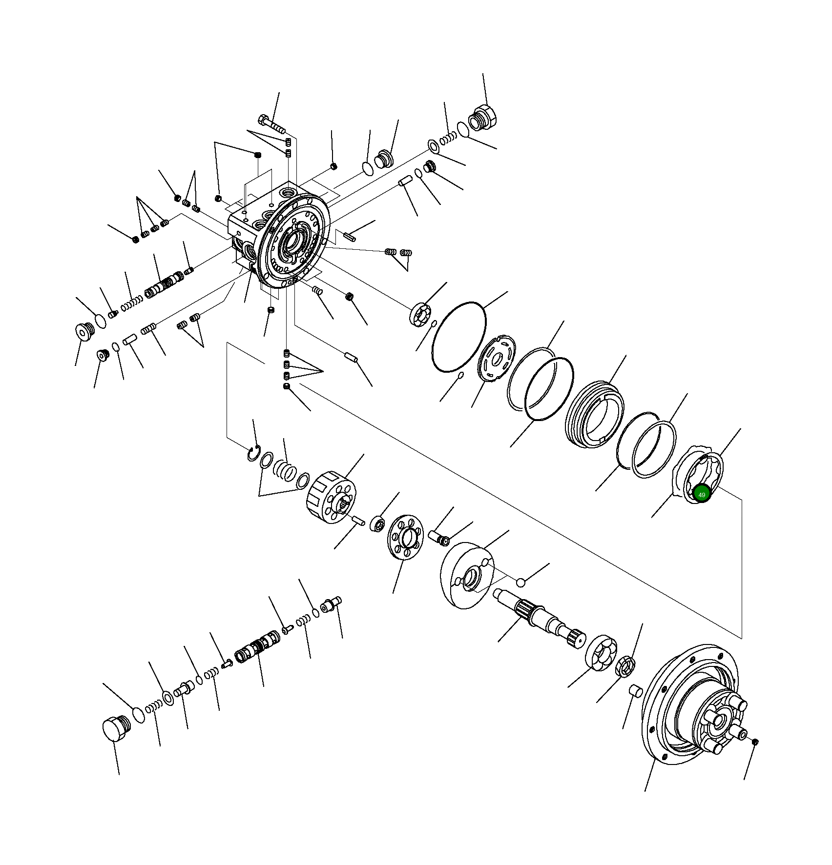 Кольцо уплотнительное (O-Ring) FURB0G90  Komatsu