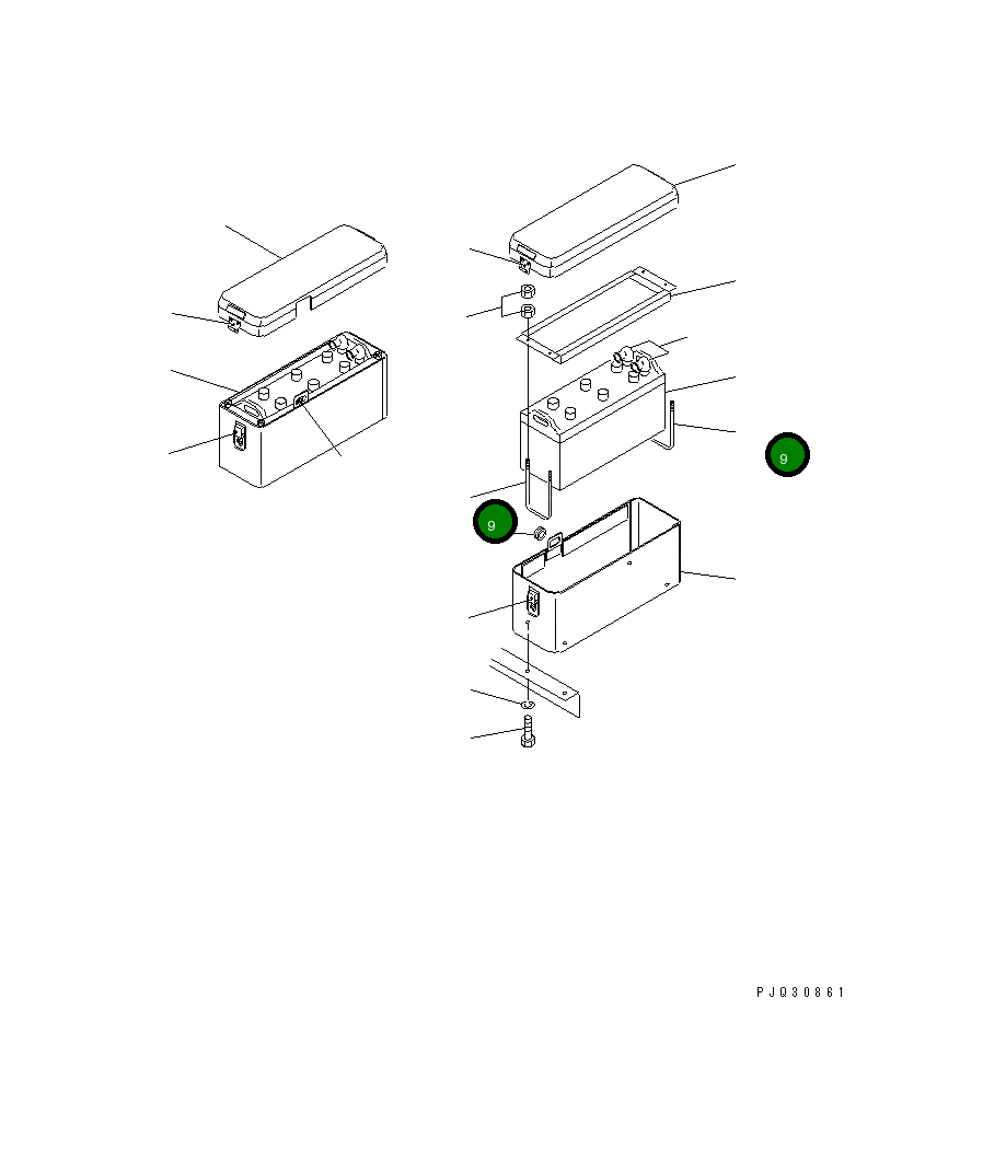 Болт 238-06-12150 Komatsu