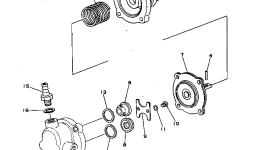 Подкачивающий насос, в сборе DK105248-0170 Komatsu