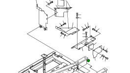 Крышка 207-54-73880 Komatsu