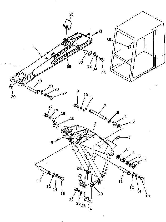 Болт 01010-54640 Komatsu