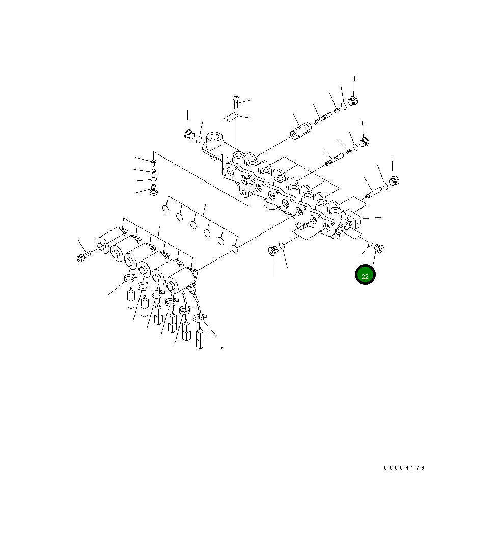 Кольцо уплотнительное (O-Ring) NY86711-01008  Komatsu