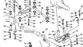 Рычаг 566-40-6A310 Komatsu