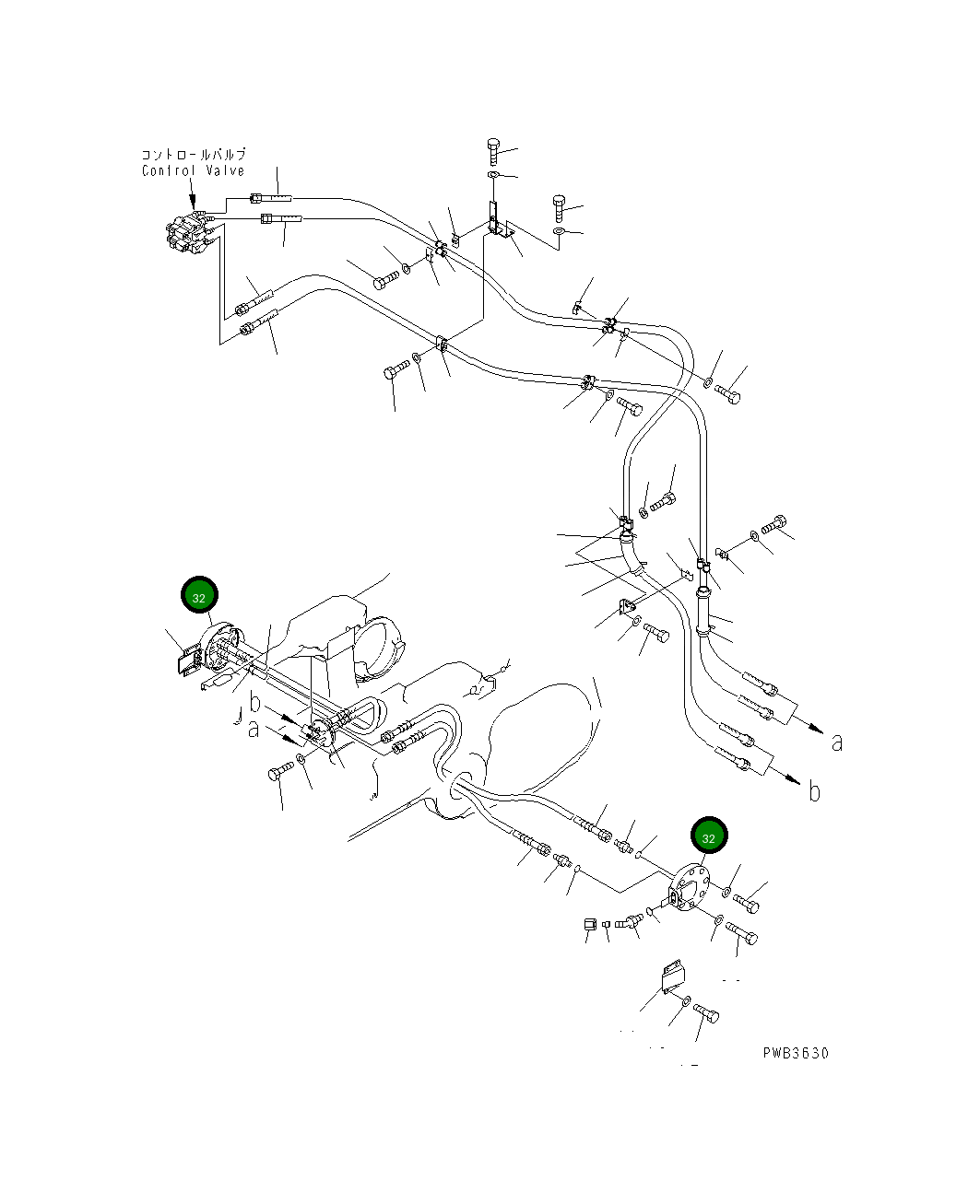 Крышка 195-50-22132 Komatsu