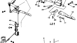 Кронштейн 130-43-64120 Komatsu