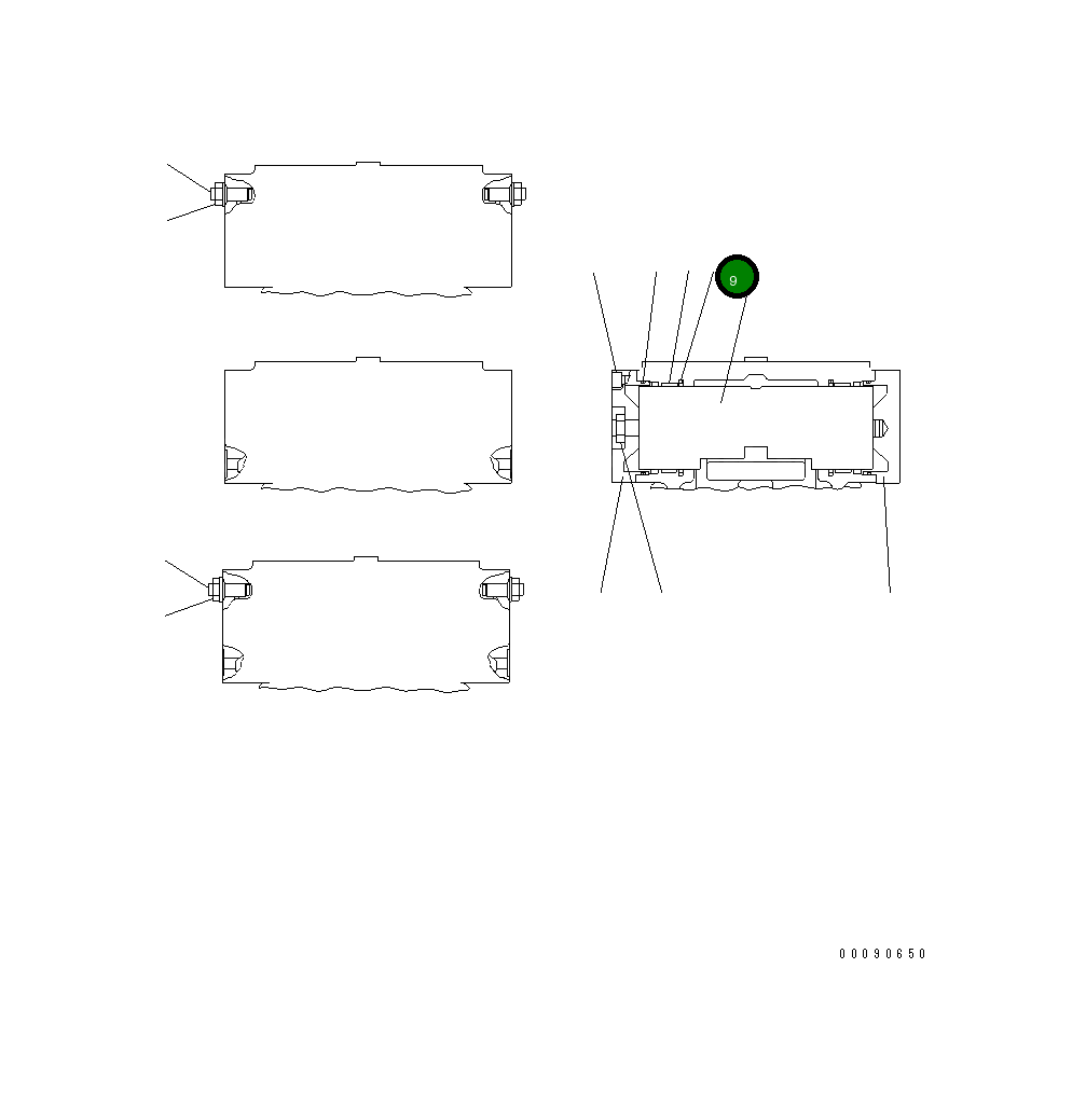 Кольцо UC1026002722 Komatsu