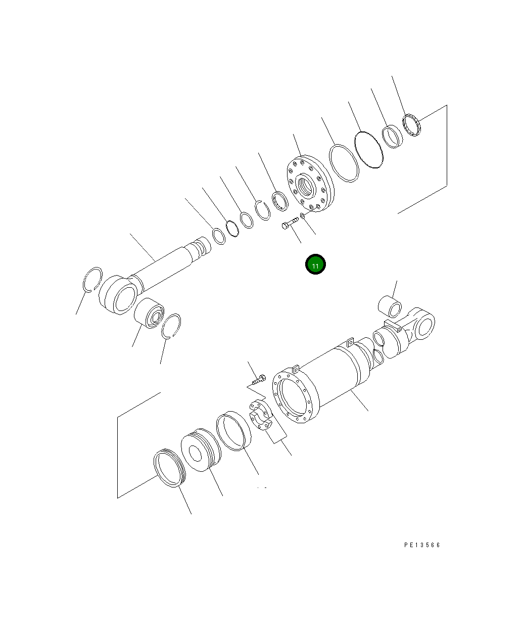 Болт 01011-82700 Komatsu