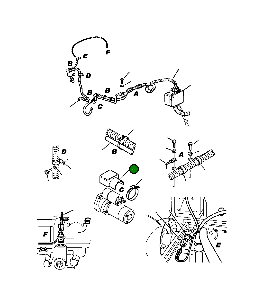 Крышка 312607707 Komatsu