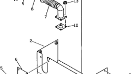 Шланг M711045043450 Komatsu