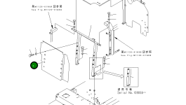 Крышка 20Y-956-2350 Komatsu