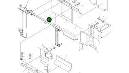 Крышка 21M-54-11421 Komatsu