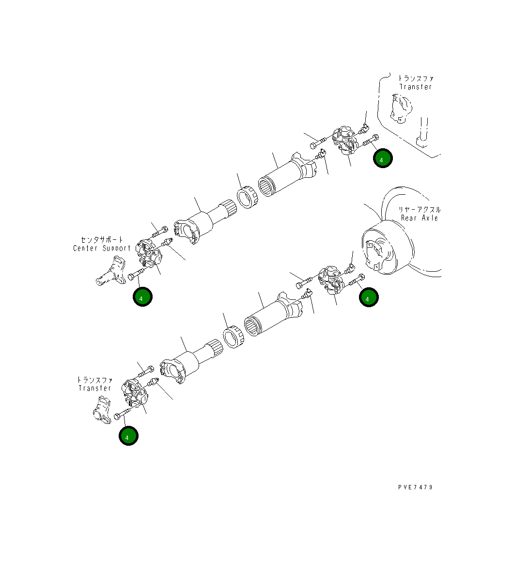 Болт 427-20-12690 Komatsu