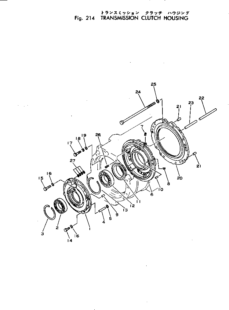 Болт 287-15-11240  Komatsu