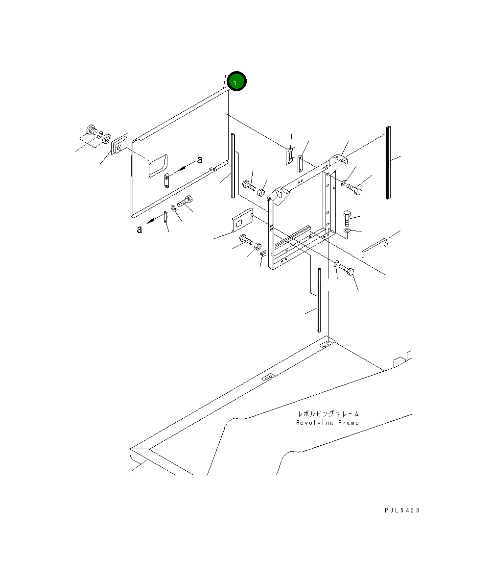 Крышка 202-912-2152  Komatsu