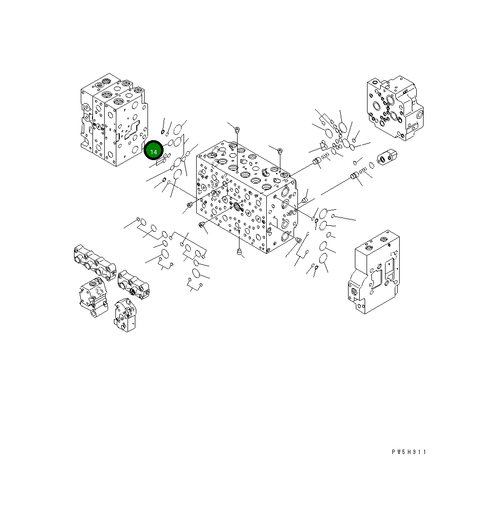 Кольцо уплотнительное (O-Ring) 723-46-18810 Komatsu