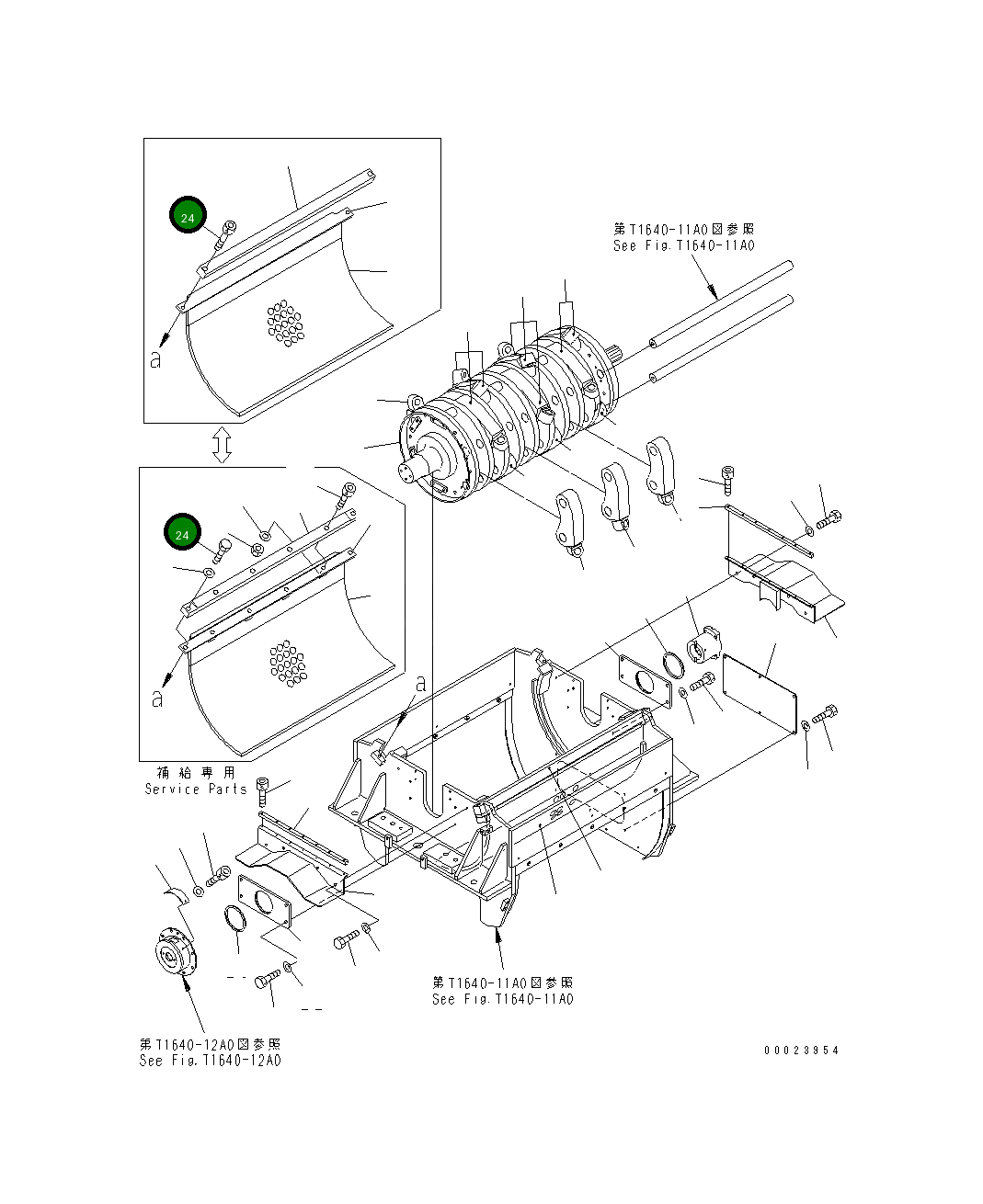 Болт 01252-71680  Komatsu