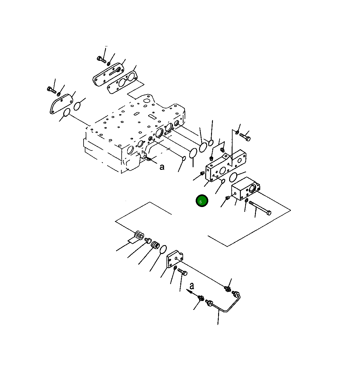 Крышка 428-15-15520 Komatsu