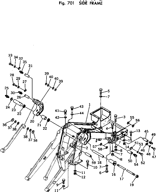 Болт 141-70-31240  Komatsu