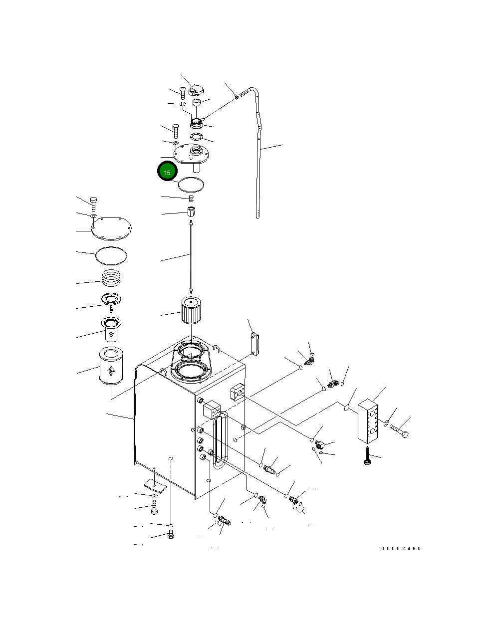 Крышка 20K-60-32162 Komatsu