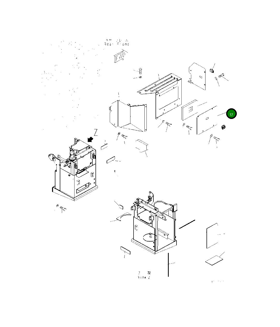 Крышка 419-02-62750  Komatsu