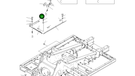 Крышка 21M-46-15631 Komatsu