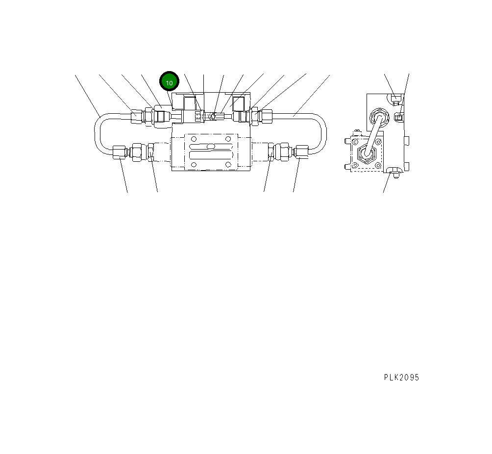 Кольцо уплотнительное (O-Ring) UC1301180006 Komatsu