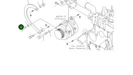 Болт 01050-31230 Komatsu