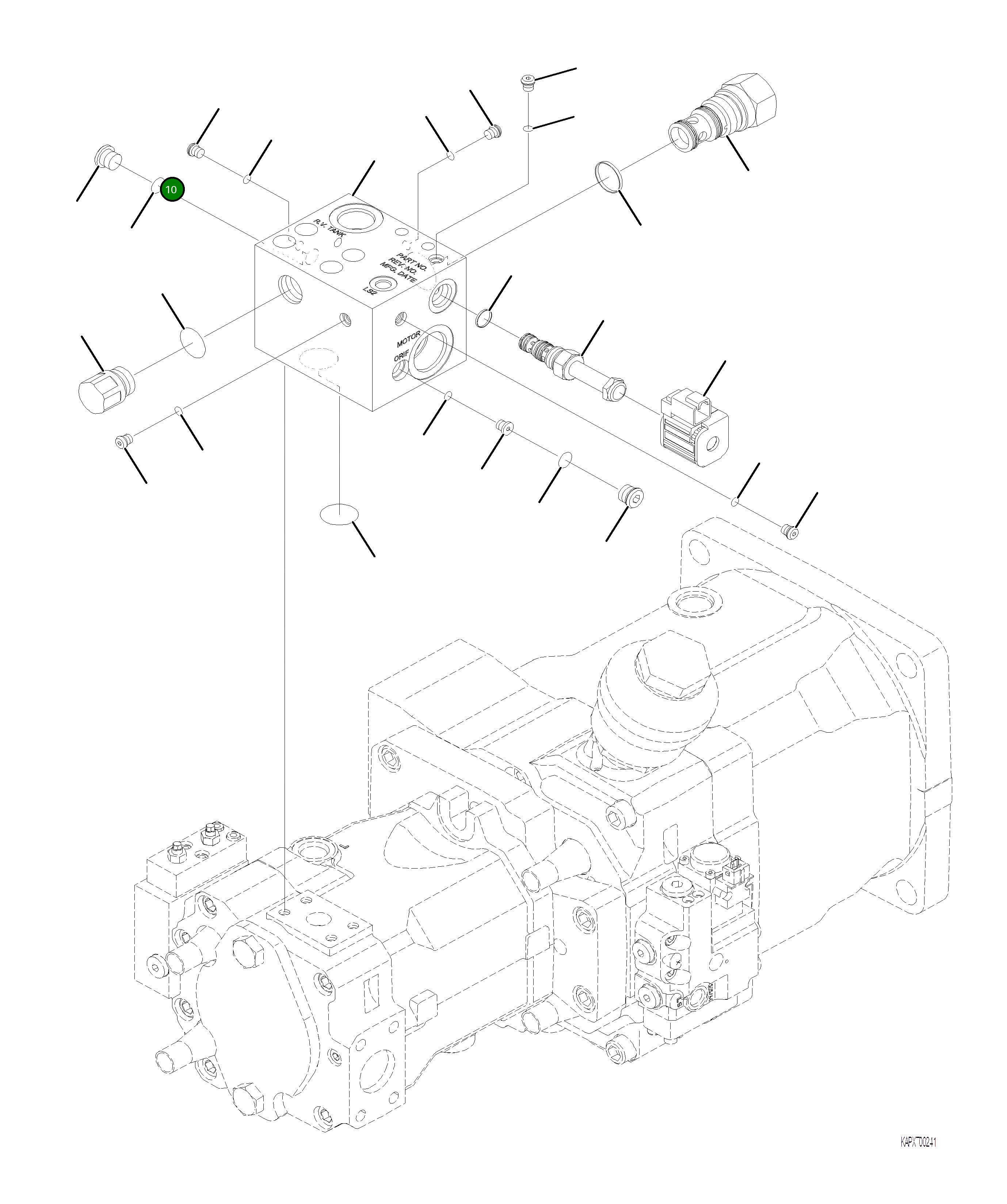 Кольцо уплотнительное (O-Ring) 4A1-60-25590 Komatsu