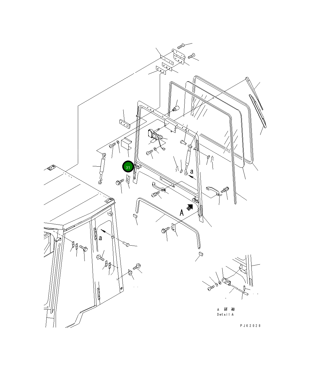 Крышка 362-56-42280 Komatsu