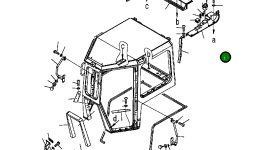 Крышка 124-Z11-8170 Komatsu