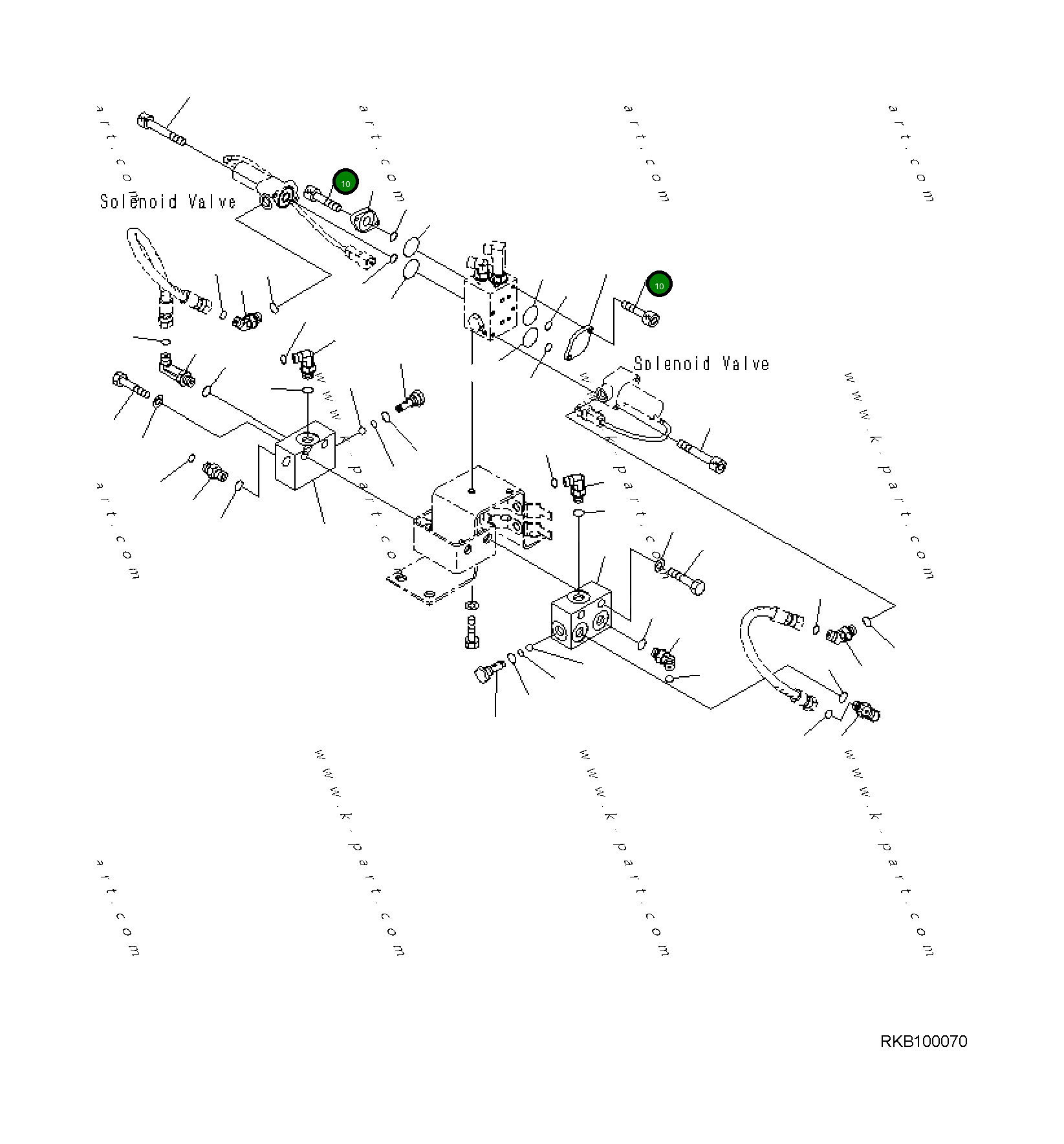 Болт 20J-62-13260  Komatsu