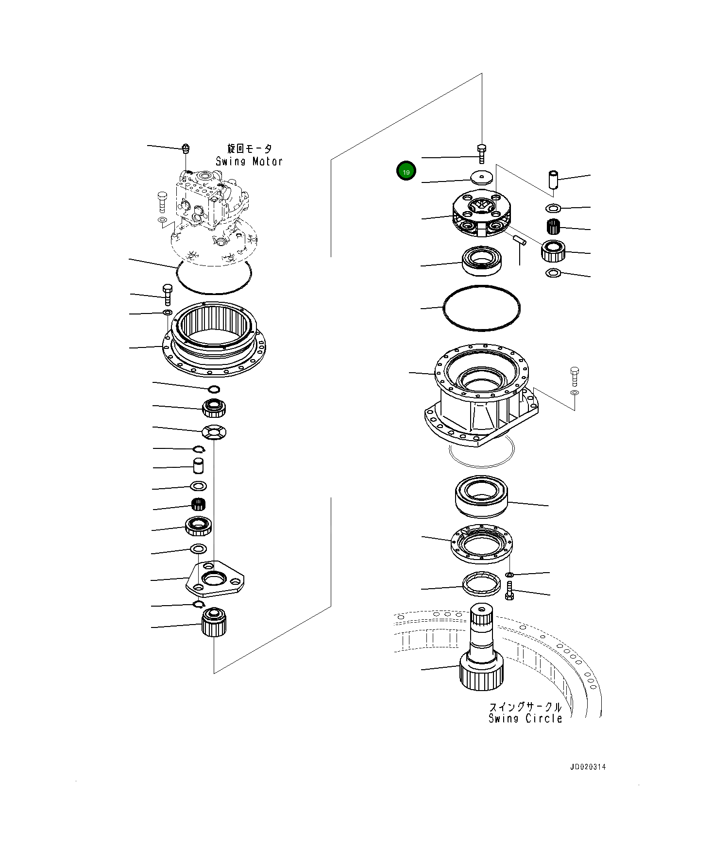 Болт 1123211211 Komatsu