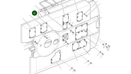 Крышка 207-54-A6650 Komatsu