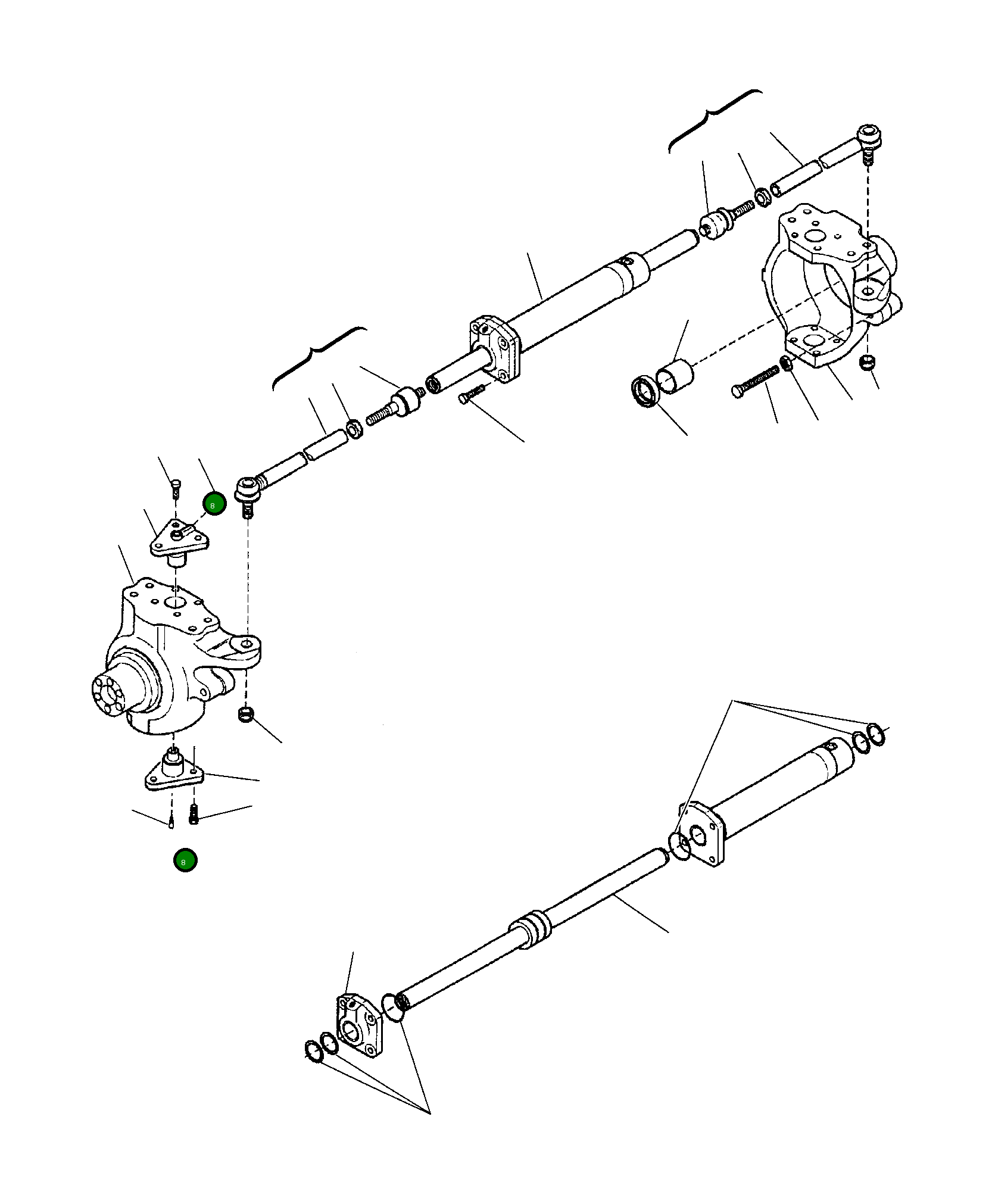 Болт CAO126922 Komatsu