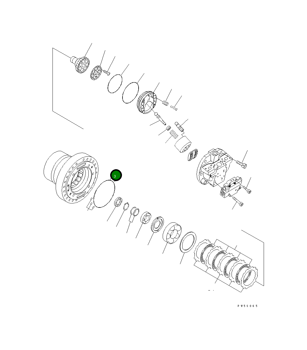 Кольцо уплотнительное (O-Ring) 706-86-43370 Komatsu
