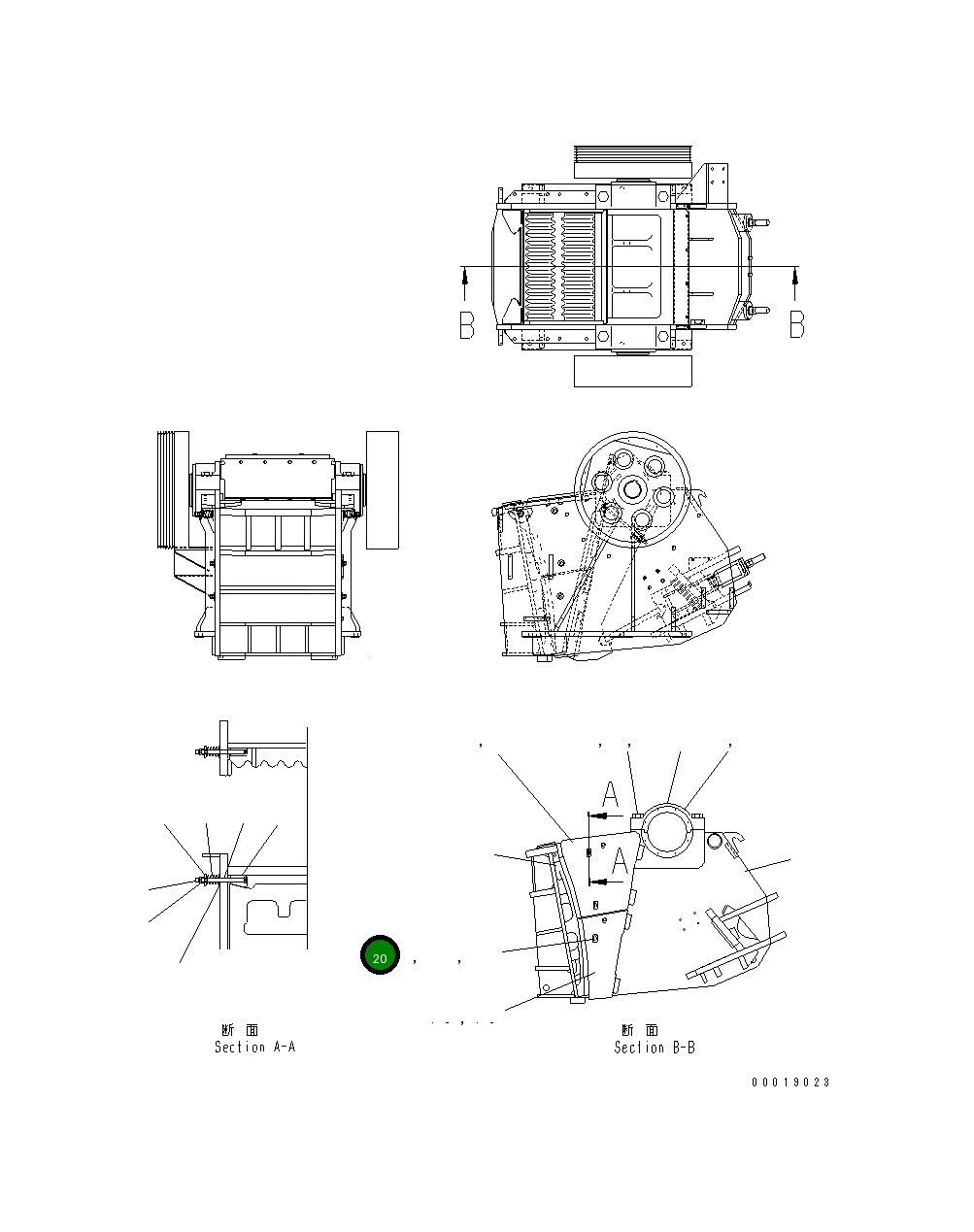 Болт 8295-70-5190  Komatsu