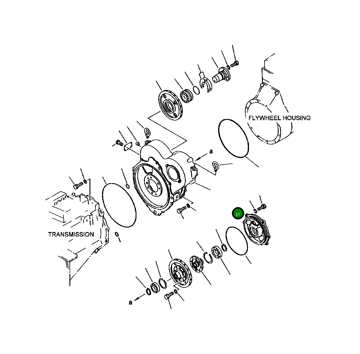 Крышка 711-49-14341 Komatsu