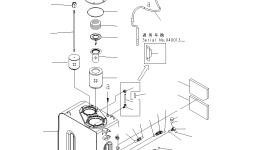 Крышка 21K-60-71120 Komatsu