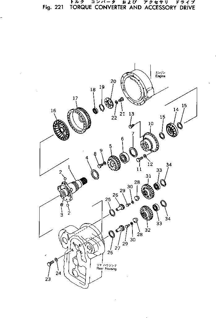 Кольцо 381-304735-1  Komatsu